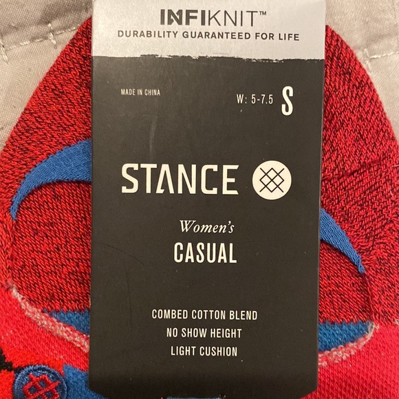 Women’s Stance Casual No Show Light Cushion Size Small - Picture 4 of 4